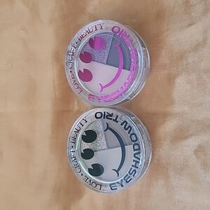 NEW Love Craft Beauty Eyeshadow Trio x2 MUTED TECHNO & MASQUERAVE